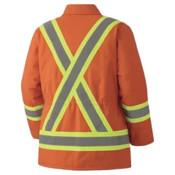 Men's 5537A Quilted Duck Safety Jacket