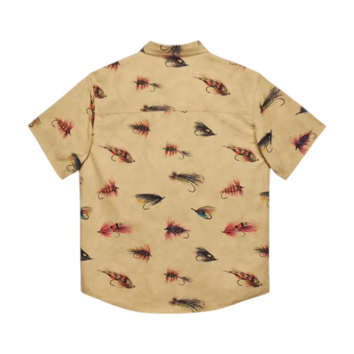 Men's Atlantic Salmon Flies Short Sleeve Shirt