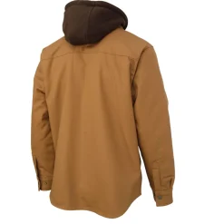 Men's Duck Sherpa-Lined Hooded Vest