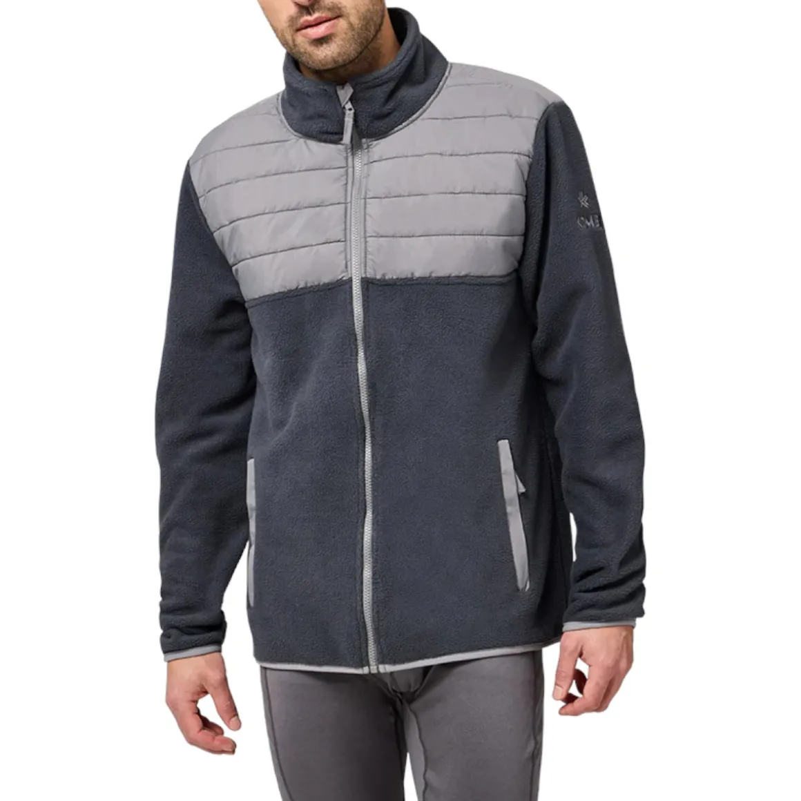 Men's Green Land Recycled Fleece Jacket