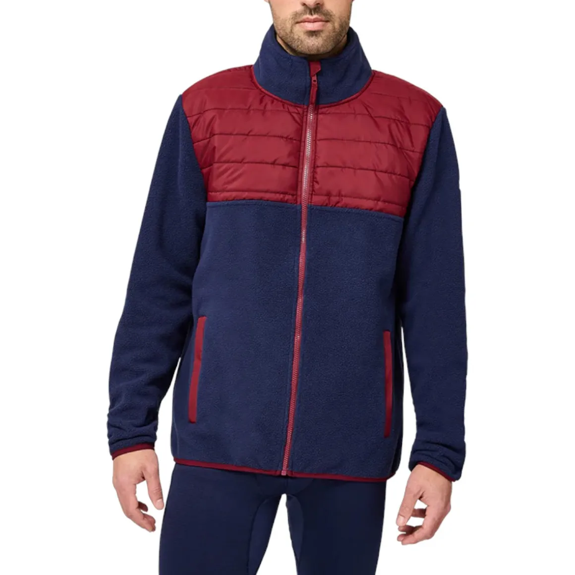 Men's Green Land Recycled Fleece Jacket