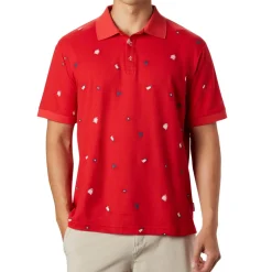 Men's PFG Global Tossed Embroidery Polo