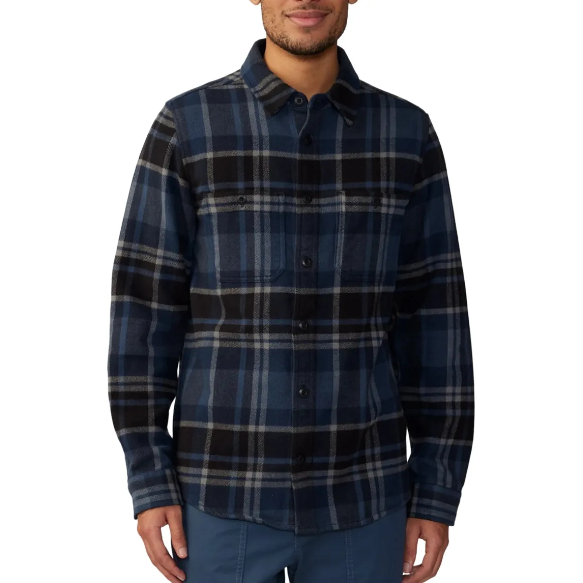 Men's Plusher Long Sleeve Shirt