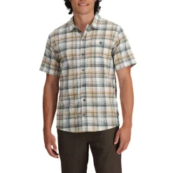 Men's Redwood Plaid Short Sleeve Shirt