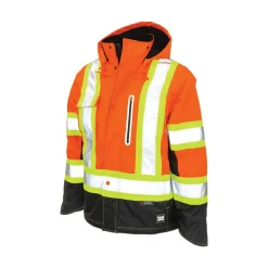 Men's Ripstop Fleece Lined Safety Jacket