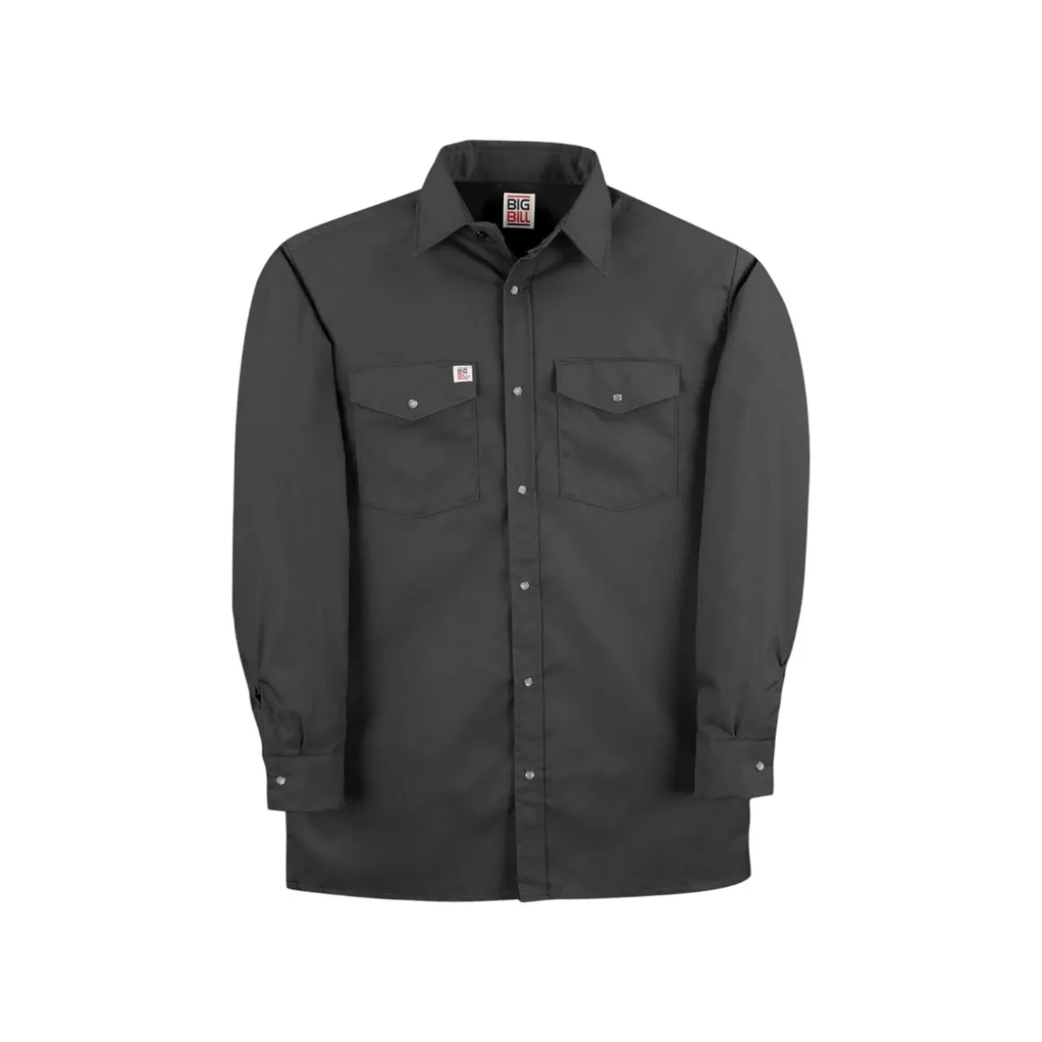 Men's Snap Work Long Sleeve Shirt 247