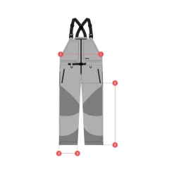 Men's Waterproof Offroad Bib