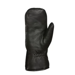 Women's Ariana Knit and Leather Mittens