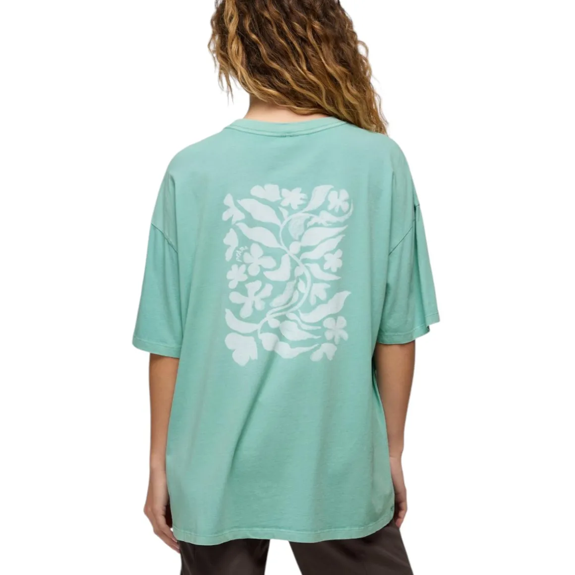 Women's Everyday Botanical Oversize T-Shirt