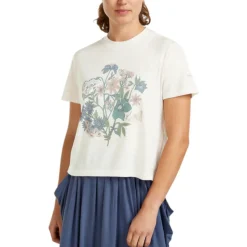 Women's Merino 150 Tech Lite NZ Flora Crop Tee