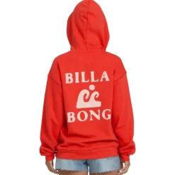 Women's Surfing In Town Pullover Fleece Hoodie