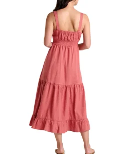Women's Taj Hemp Tiered Midi Dress