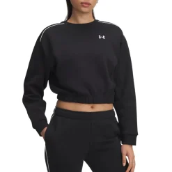 Women's UA Rival Fleece Piped Crew Sweater