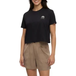 Women's Wild Rose Lake Crop T-Shirt