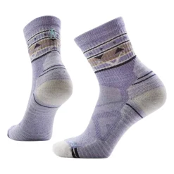 Women’s Zig Zag Valley Slim Cushion Hiking Mid Crew Socks